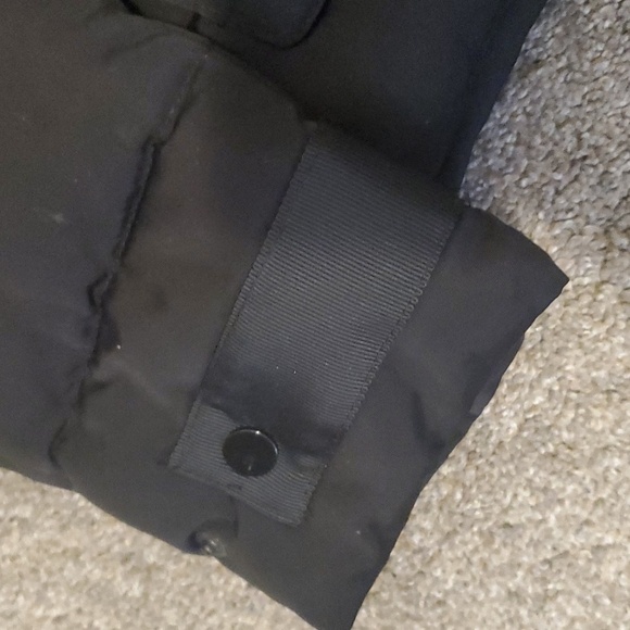 Zara Puffer Jacket Faux Fur Hood Trim - Picture 6 of 9